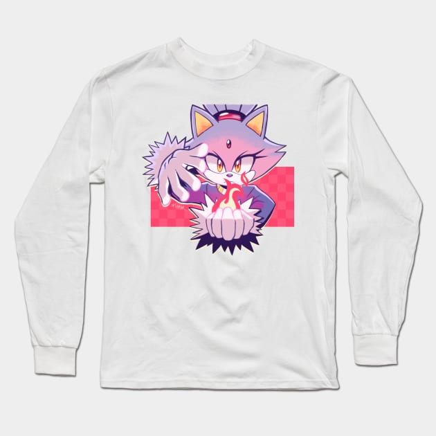 Blaze Long Sleeve T-Shirt by Lunatyk